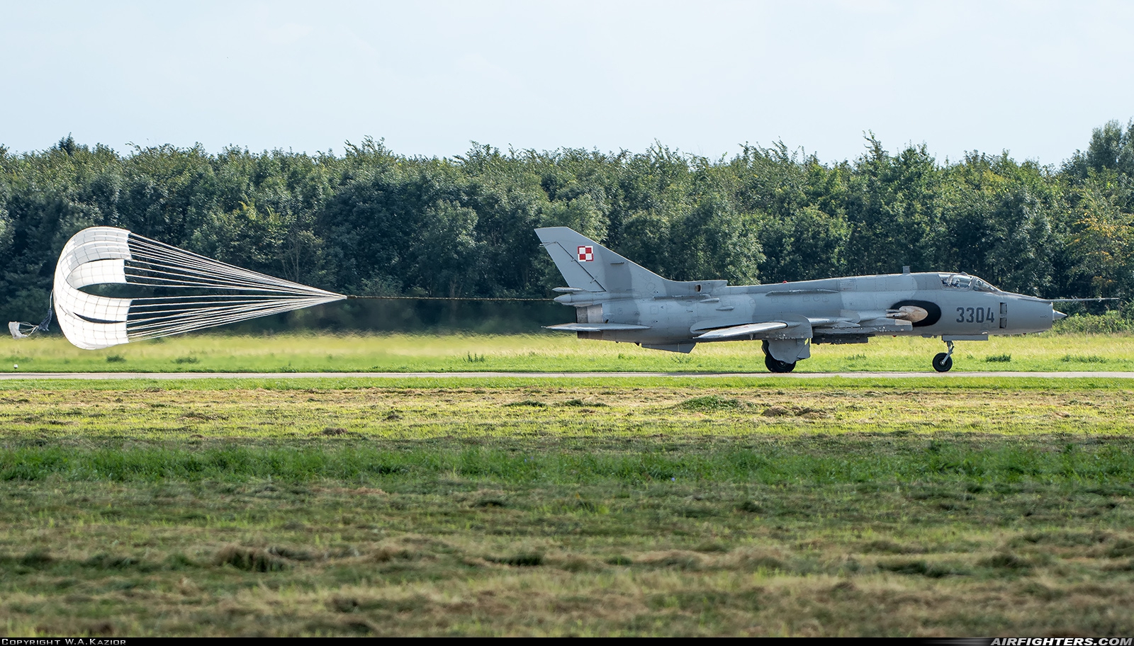 Poland - Air Force Sukhoi Su-22M4 Fitter-K 3304 at Malbork (EPMB), Poland