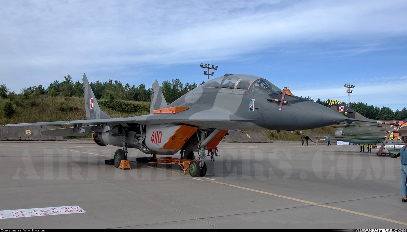 Poland - Air Force Mikoyan-Gurevich MiG-29GT (9.51) 4110 at Miroslawiec (EPMI), Poland