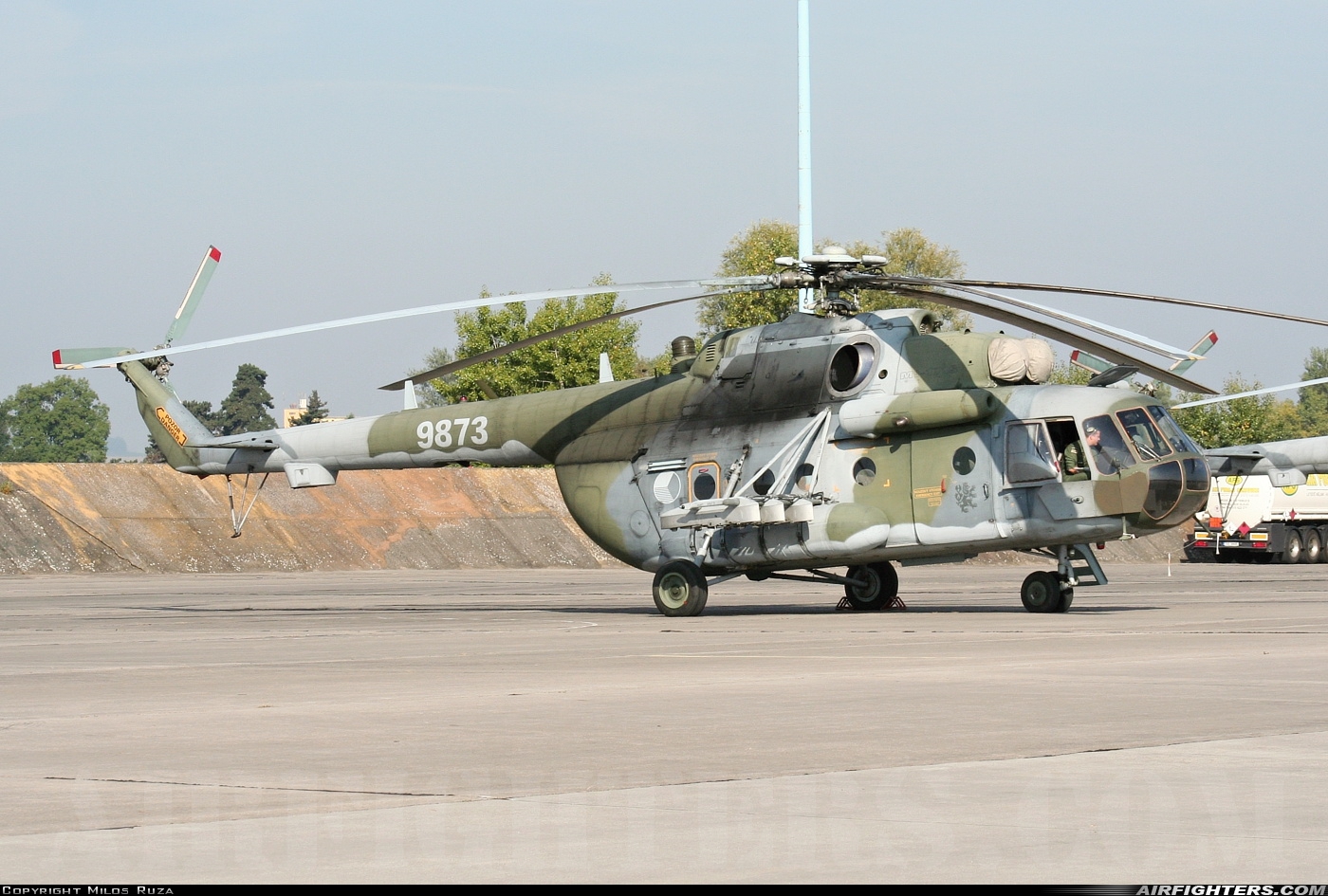 Czech Republic - Air Force Mil Mi-171Sh 9873 at Hradec Kralove (LKHK), Czech Republic