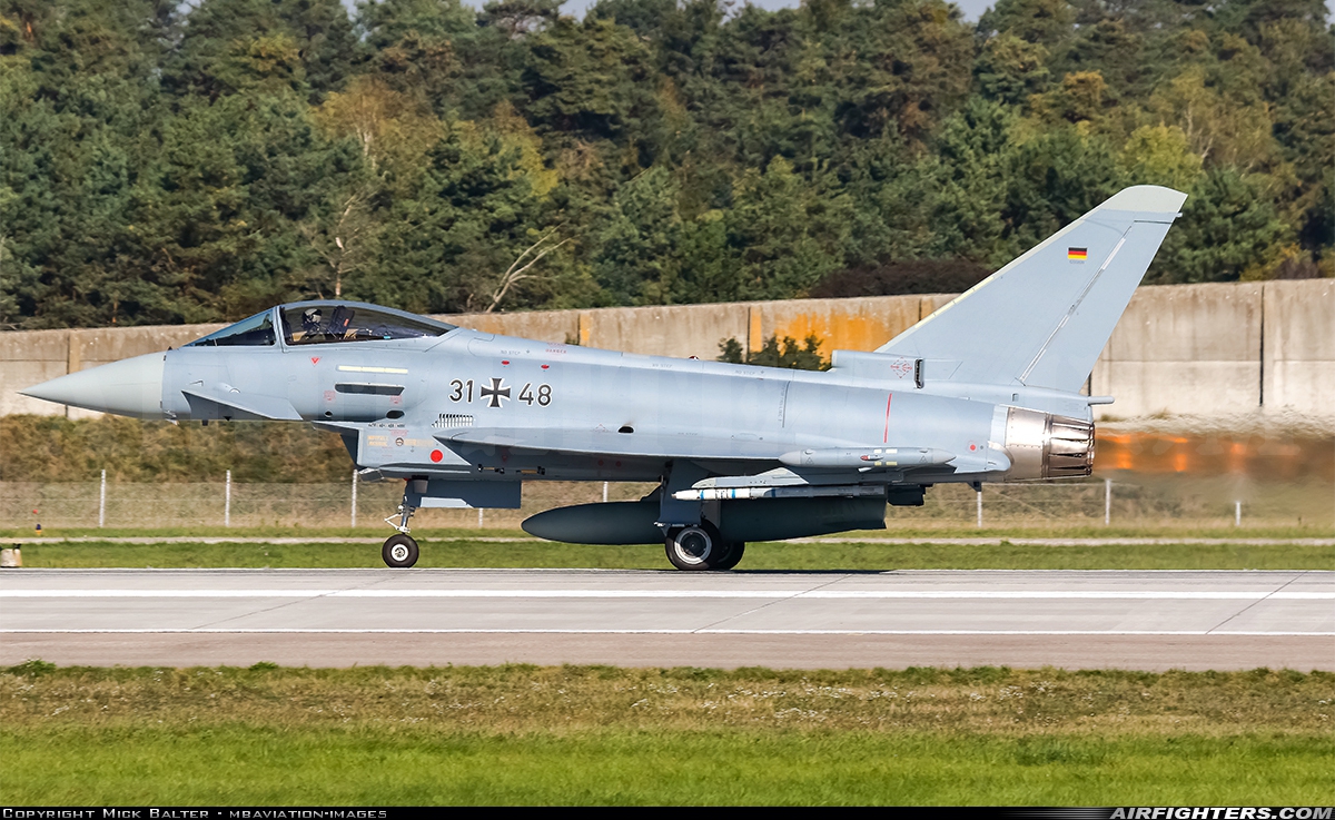 Germany - Air Force Eurofighter EF-2000 Typhoon S 31+48 at Ingolstadt - Manching (ETSI), Germany