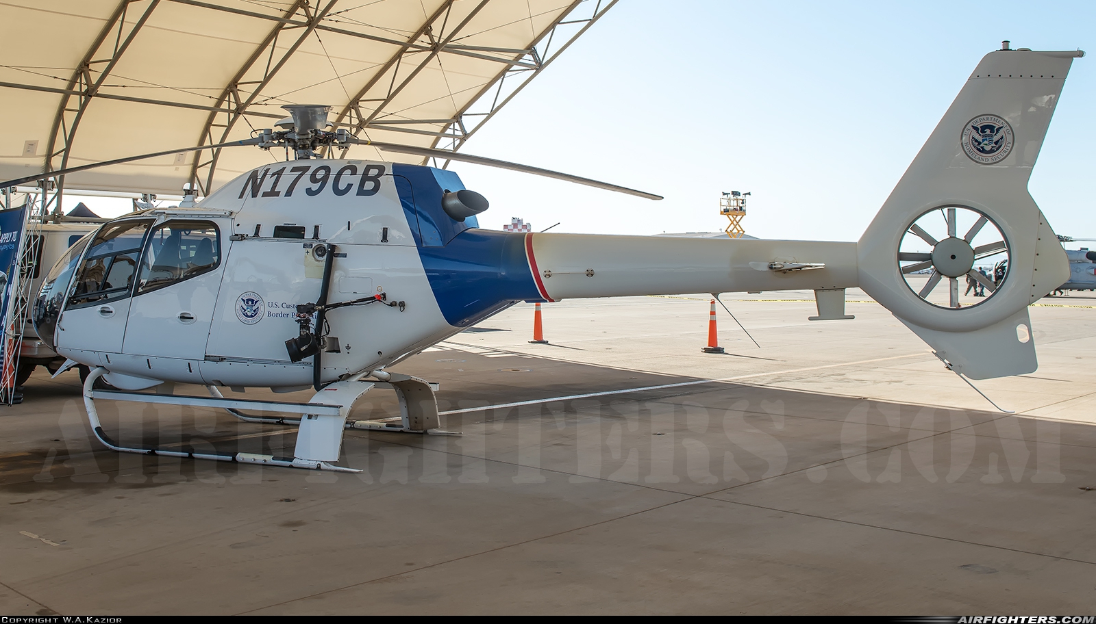 USA - Department of Homeland Security Eurocopter EC-120B Colibri N179CB at El Centro - NAF (NJK / KNJK), USA