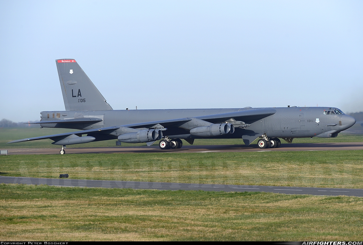 USA - Air Force Boeing B-52H Stratofortress 61-0015 at Fairford (FFD / EGVA), UK