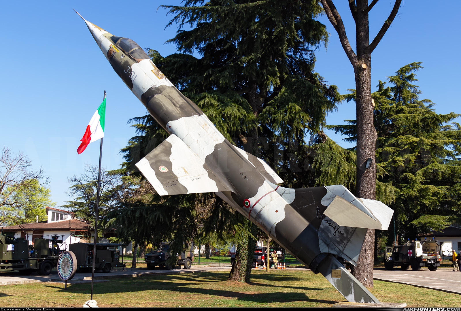 Italy - Air Force Lockheed F-104G Starfighter MM6547 at Verona - Villafranca (Valerio Catullo) (VRN / LIPX), Italy