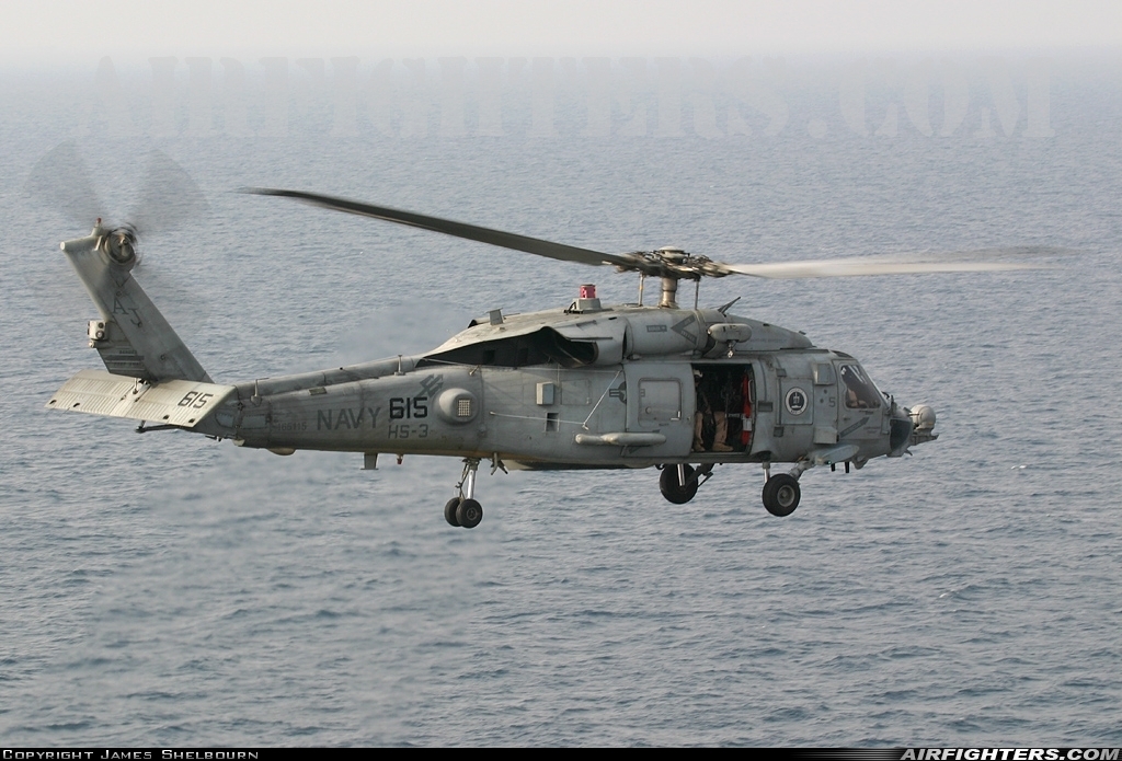 USA - Navy Sikorsky S-70 (H-60 Black Hawk/Seahawk) 165115 at Off-Airport - Persian Gulf, International Airspace
