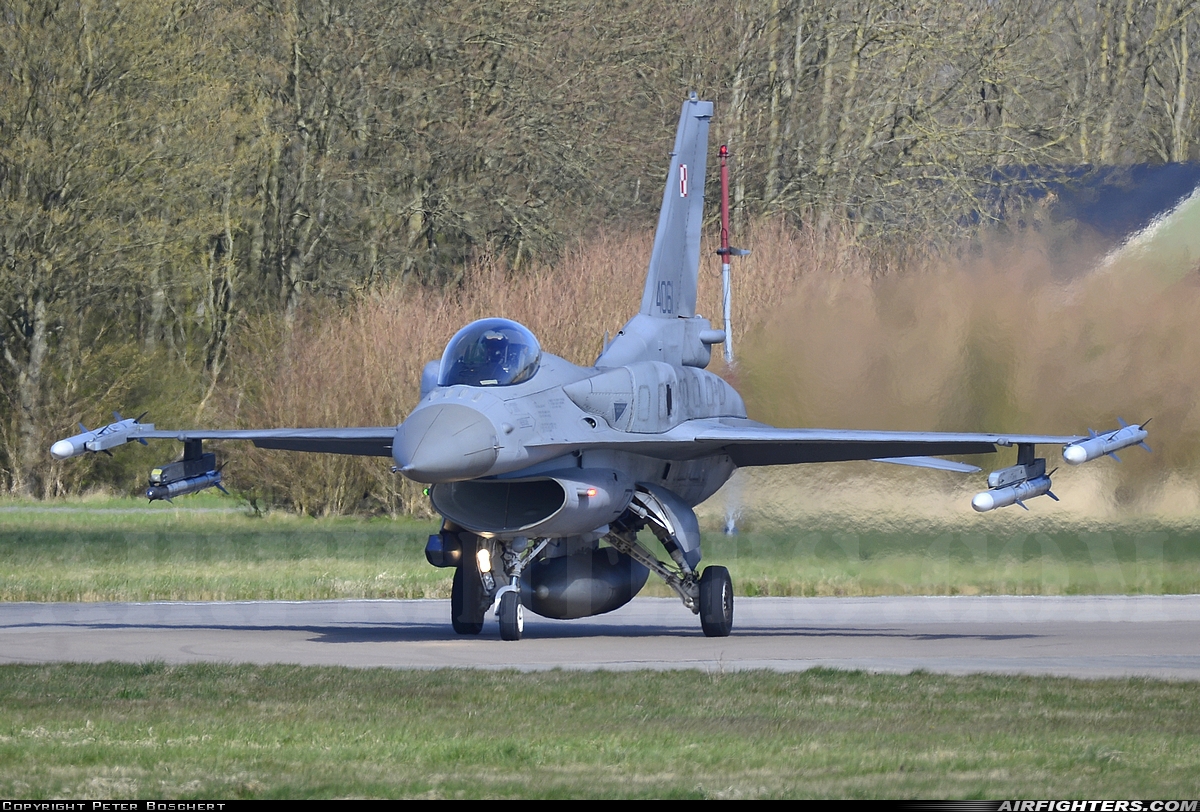 Poland - Air Force General Dynamics F-16C Fighting Falcon 4061 at Leeuwarden (LWR / EHLW), Netherlands