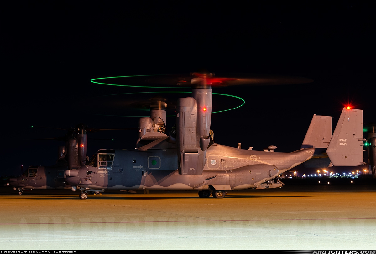 USA - Air Force Bell / Boeing CV-22B Osprey 08-0049 at Fort Worth - Alliance (AFW / KAFW), USA