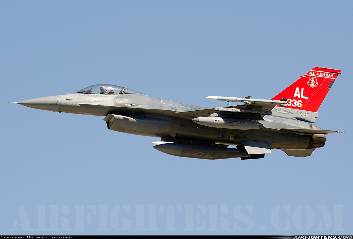 USA - Air Force General Dynamics F-16C Fighting Falcon 87-0336 at Fort Worth - Alliance (AFW / KAFW), USA