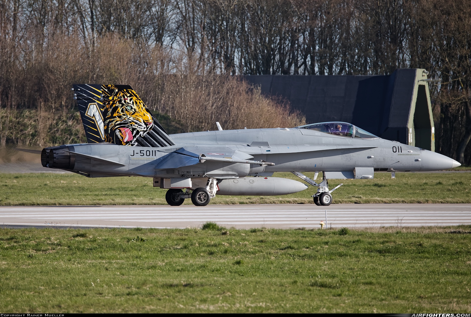 Switzerland - Air Force McDonnell Douglas F/A-18C Hornet J-5011 at Leeuwarden (LWR / EHLW), Netherlands