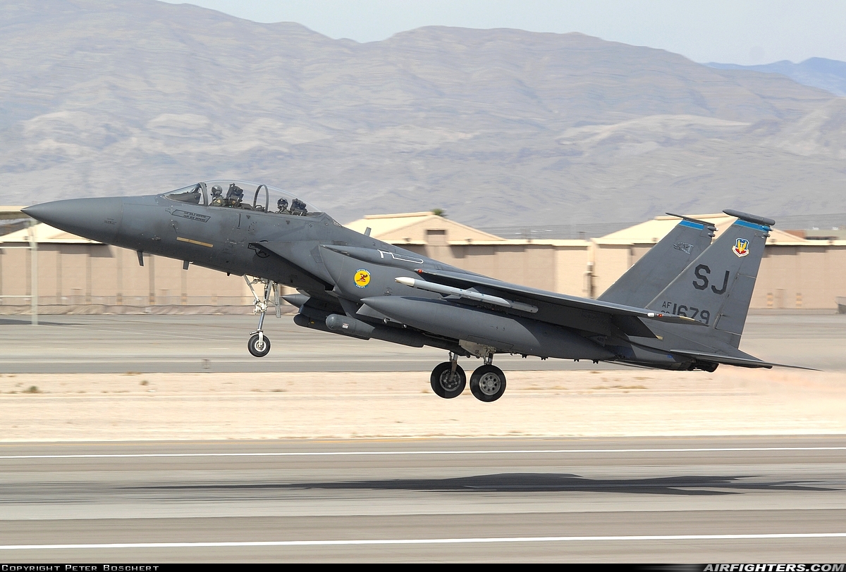 USA - Air Force McDonnell Douglas F-15E Strike Eagle 88-1679 at Las Vegas - Nellis AFB (LSV / KLSV), USA