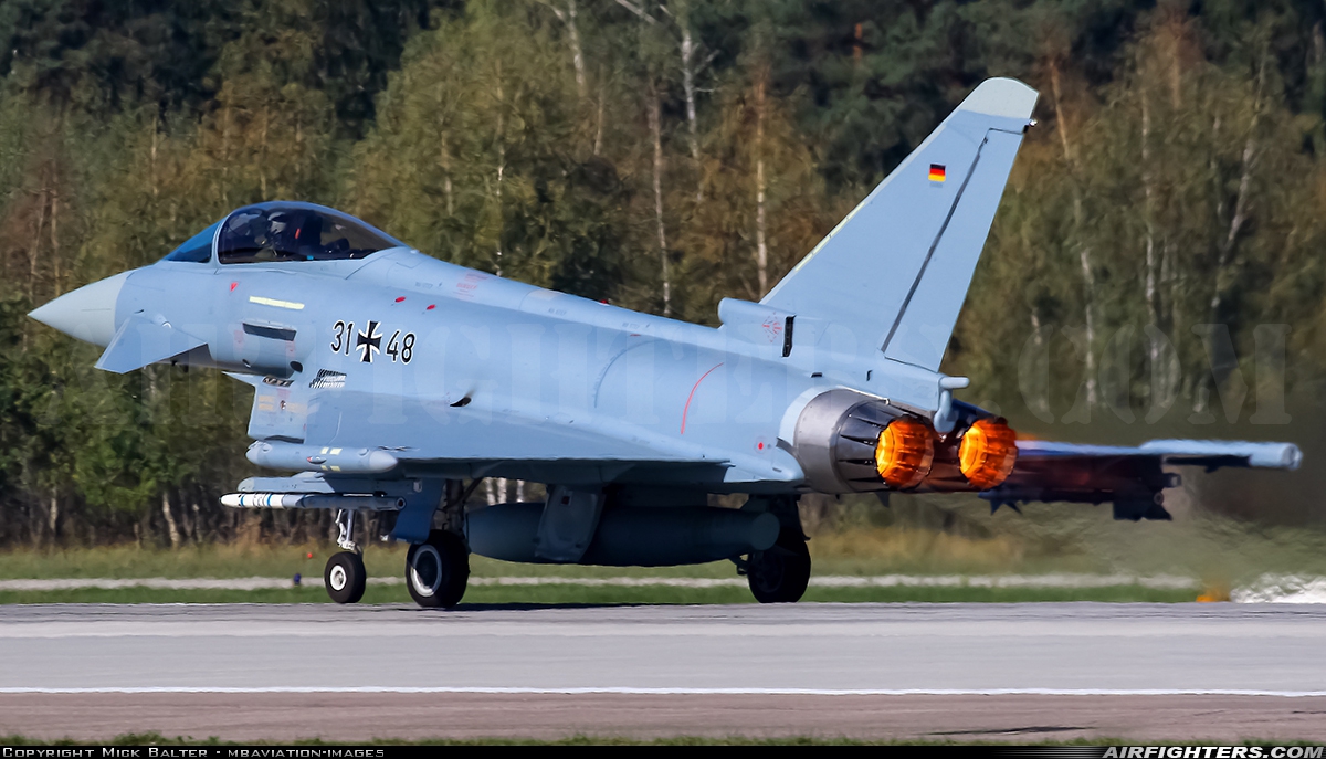 Germany - Air Force Eurofighter EF-2000 Typhoon S 31+48 at Ingolstadt - Manching (ETSI), Germany