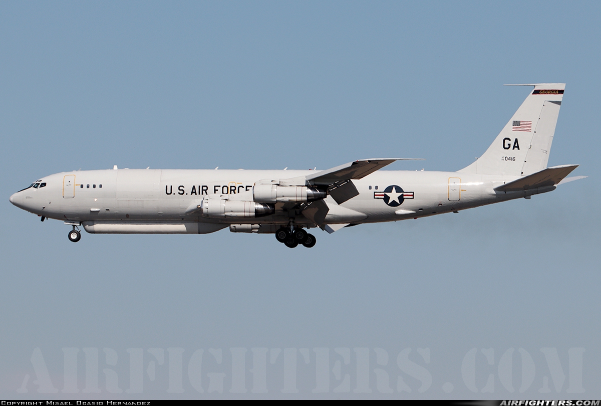 USA - Air Force Boeing E-8A Joint Stars 86-0416 at Warner Robins - Robins AFB (WRB / KWRB), USA