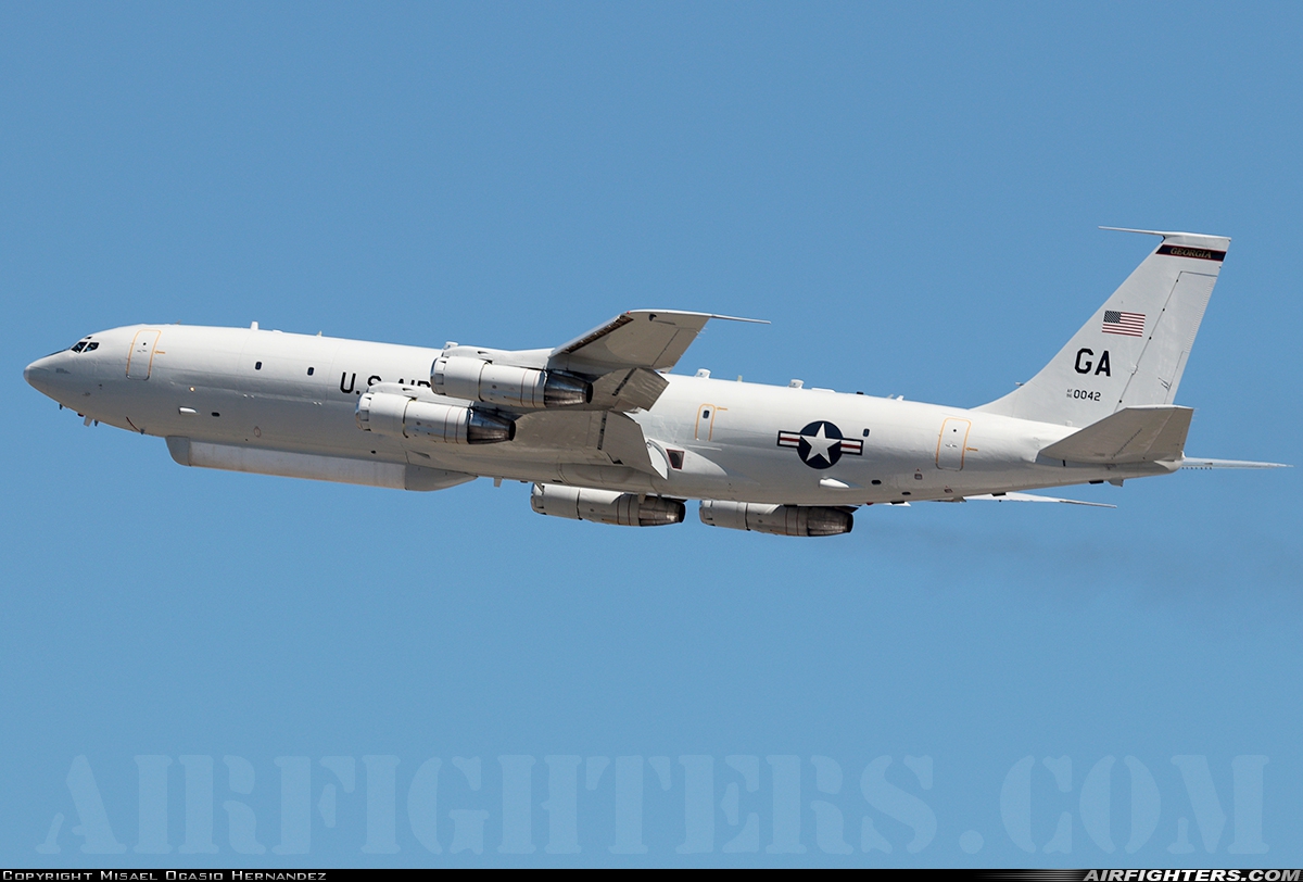 USA - Air Force Boeing E-8C Joint Stars 96-0042 at Warner Robins - Robins AFB (WRB / KWRB), USA