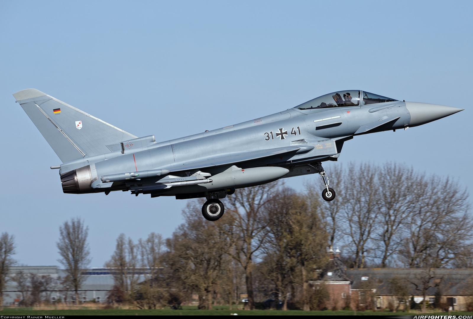 Germany - Air Force Eurofighter EF-2000 Typhoon S 31+41 at Leeuwarden (LWR / EHLW), Netherlands