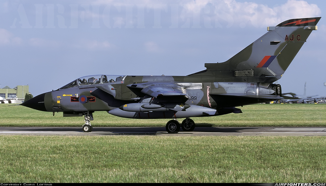UK - Air Force Panavia Tornado GR1B ZA399 at Cottesmore (Oakham) (OKH / EGXJ), UK