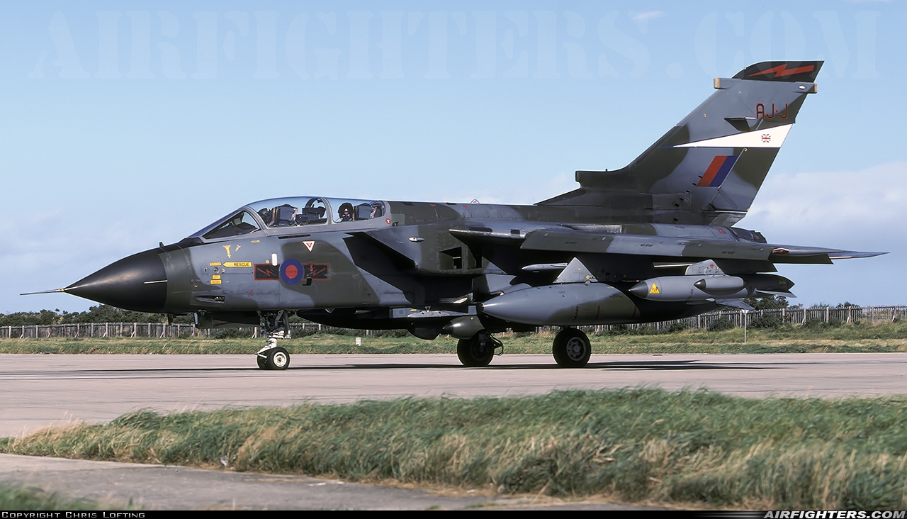 UK - Air Force Panavia Tornado GR1B ZA457 at Lossiemouth (LMO / EGQS), UK