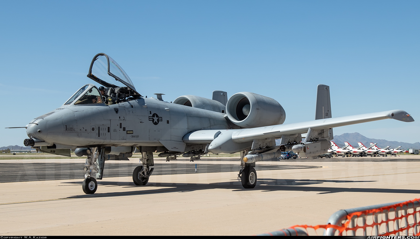 USA - Air Force Fairchild A-10A Thunderbolt II 80-0211 at Tucson - Davis-Monthan AFB (DMA / KDMA), USA