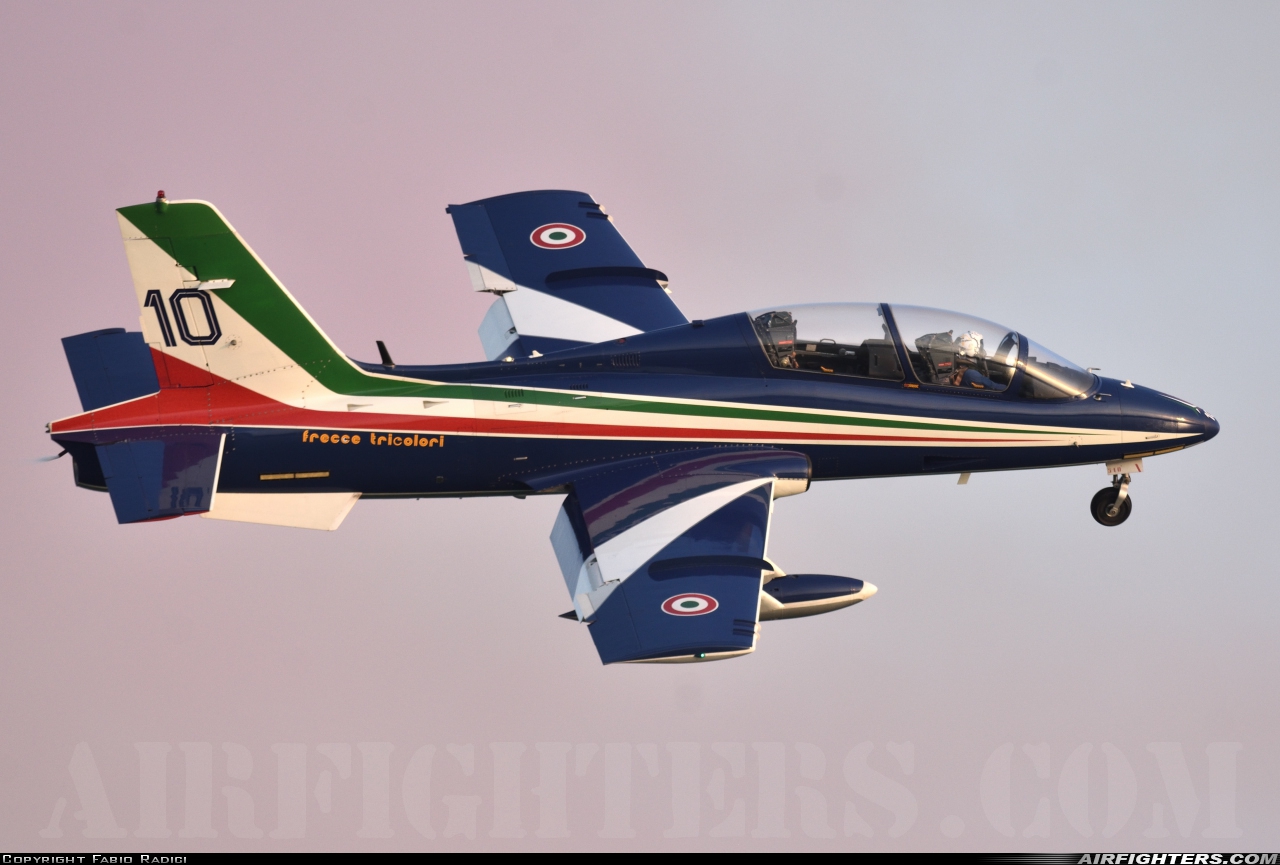 Italy - Air Force Aermacchi MB-339PAN MM54510 at Off-Airport - Jesolo, Italy