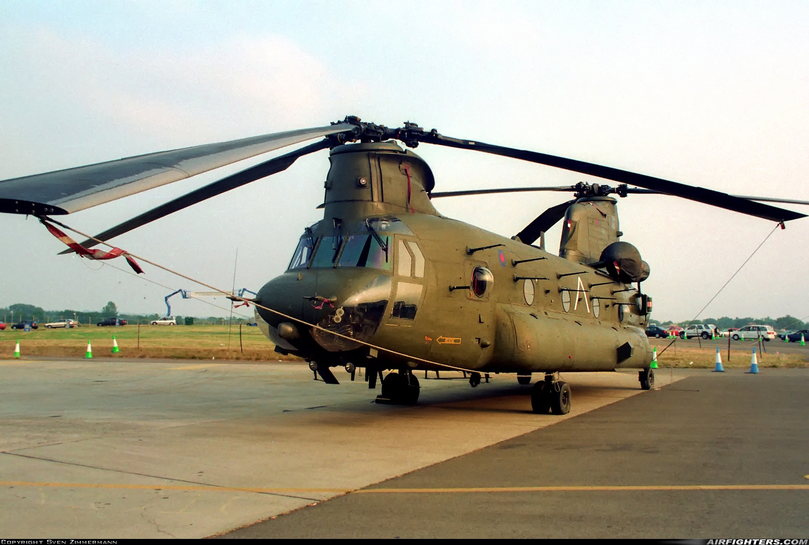 UK - Air Force Boeing Vertol Chinook HC2 (CH-47D) ZD981 at Fairford (FFD / EGVA), UK