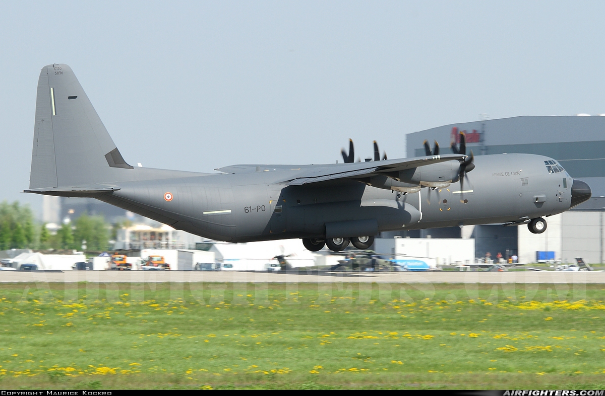 France - Air Force Lockheed Martin C-130J-30 Hercules (L-382) 5836 at Berlin - Schonefeld (SXF / EDDB), Germany