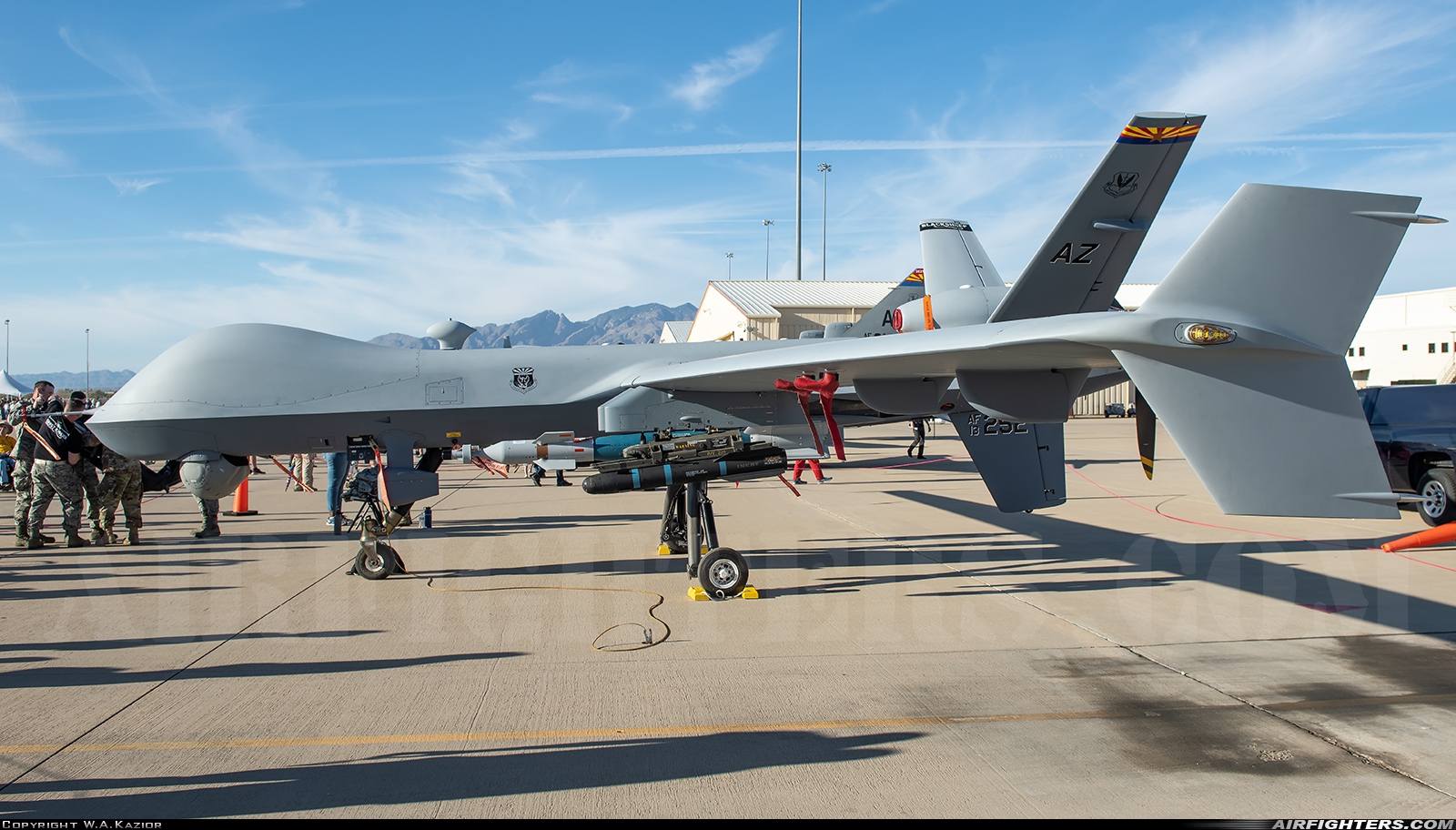 USA - Air Force General Atomics MQ-9A-1 Reaper 13-4252 at Tucson - Davis-Monthan AFB (DMA / KDMA), USA