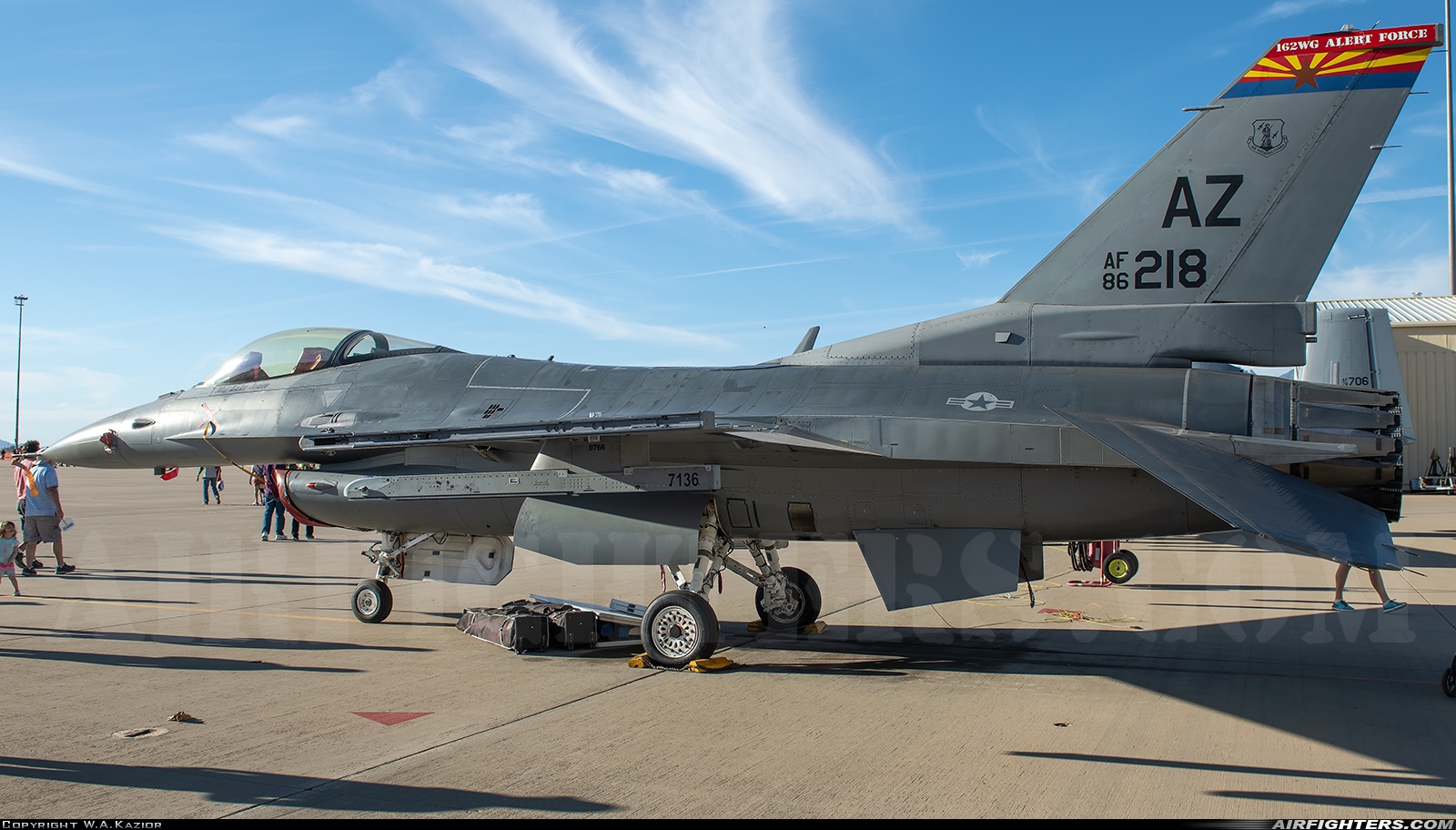 USA - Air Force General Dynamics F-16C Fighting Falcon 86-0218 at Tucson - Davis-Monthan AFB (DMA / KDMA), USA