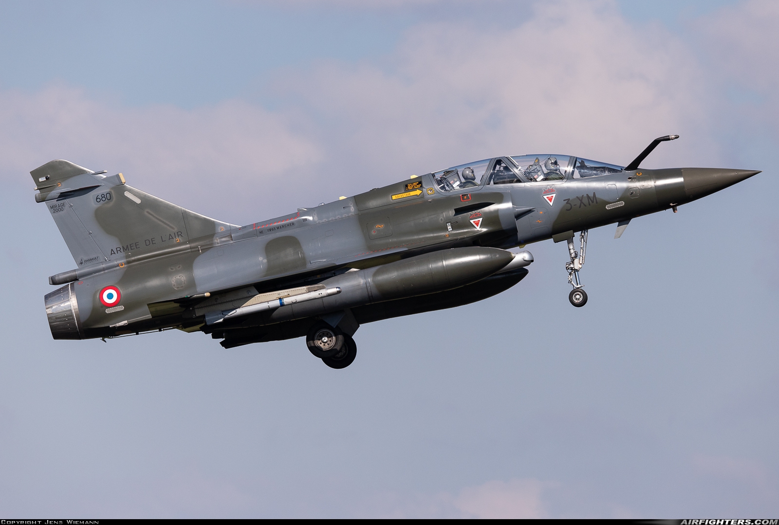 France - Air Force Dassault Mirage 2000D 680 at Leeuwarden (LWR / EHLW), Netherlands