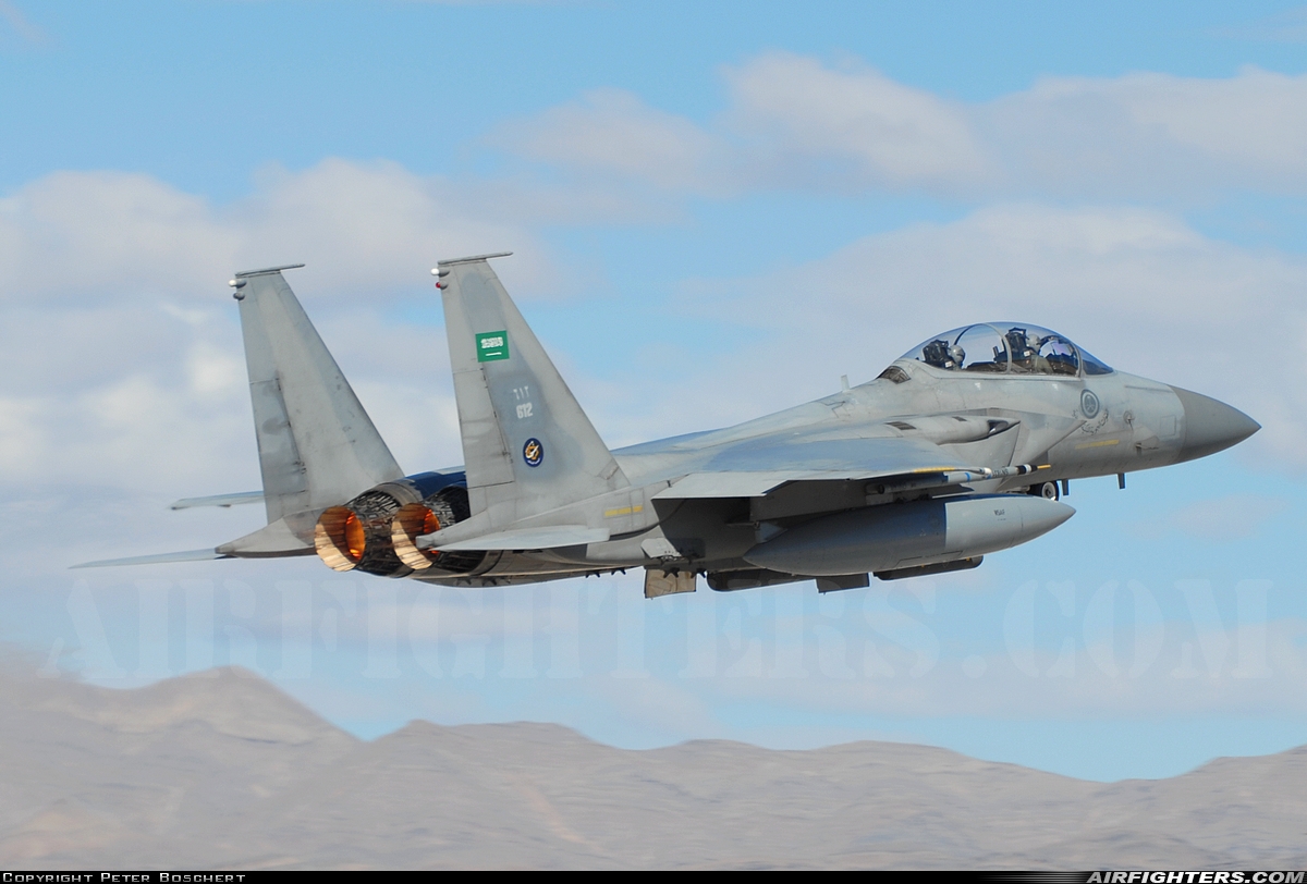 Saudi Arabia - Air Force McDonnell Douglas F-15S Strike Eagle 612 at Las Vegas - Nellis AFB (LSV / KLSV), USA