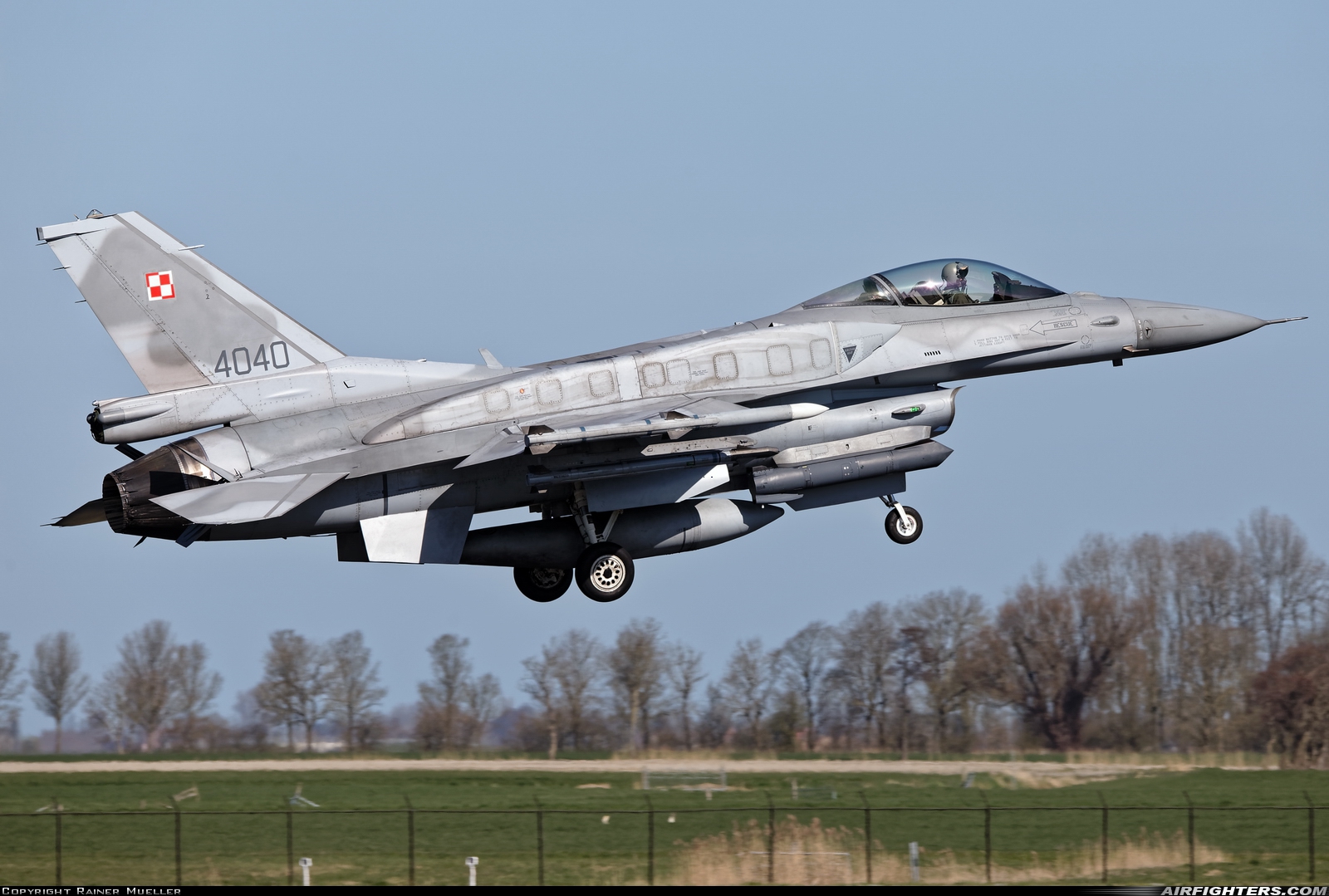 Poland - Air Force General Dynamics F-16C Fighting Falcon 4040 at Leeuwarden (LWR / EHLW), Netherlands