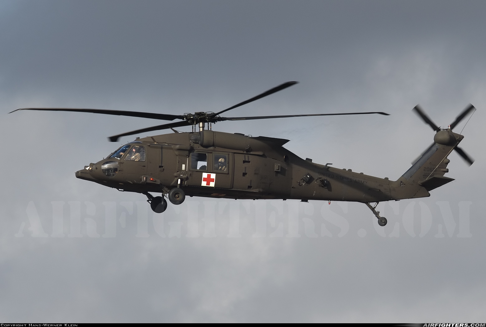USA - Air Force Sikorsky HH-60M Black Hawk (S-70A) 13-20601 at Cologne / Bonn (- Konrad Adenauer / Wahn) (CGN / EDDK), Germany