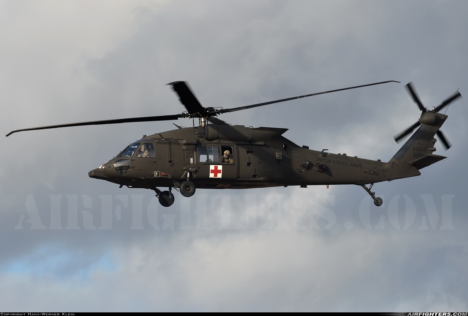 USA - Air Force Sikorsky HH-60M Black Hawk (S-70A) 13-20602 at Cologne / Bonn (- Konrad Adenauer / Wahn) (CGN / EDDK), Germany