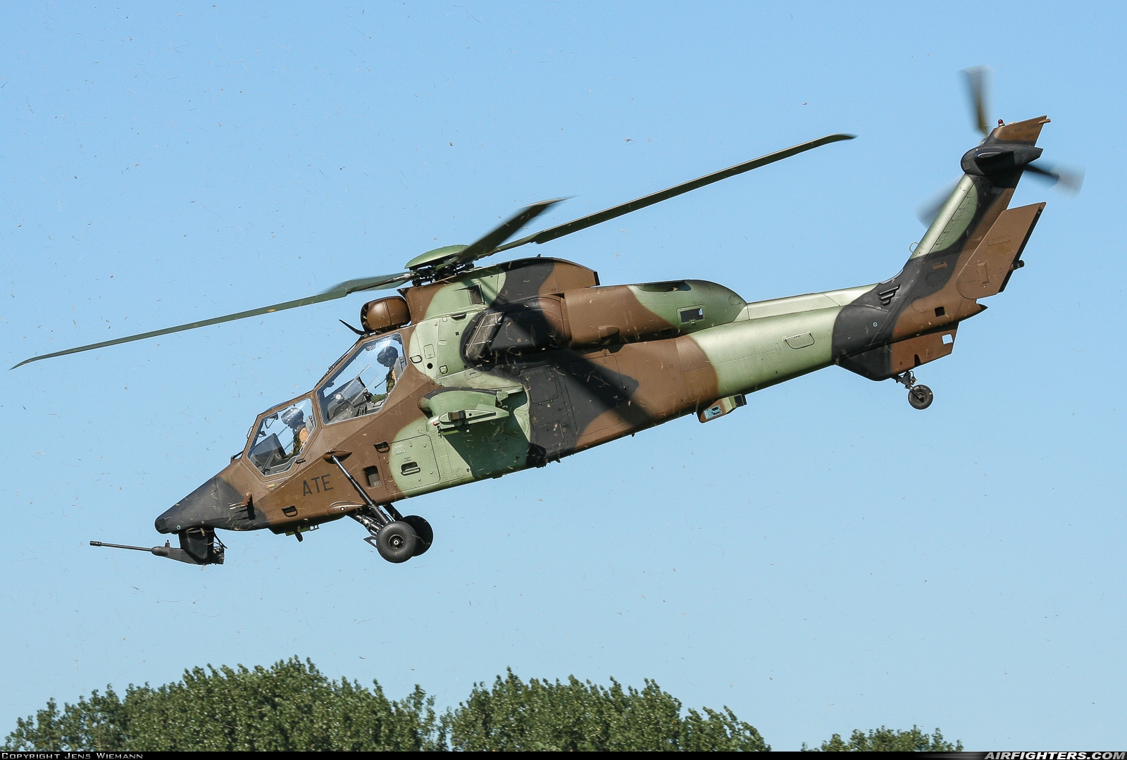 France - Army Eurocopter EC-665 Tiger HAP 2004 at Buckeburg (- Achum) (ETHB), Germany