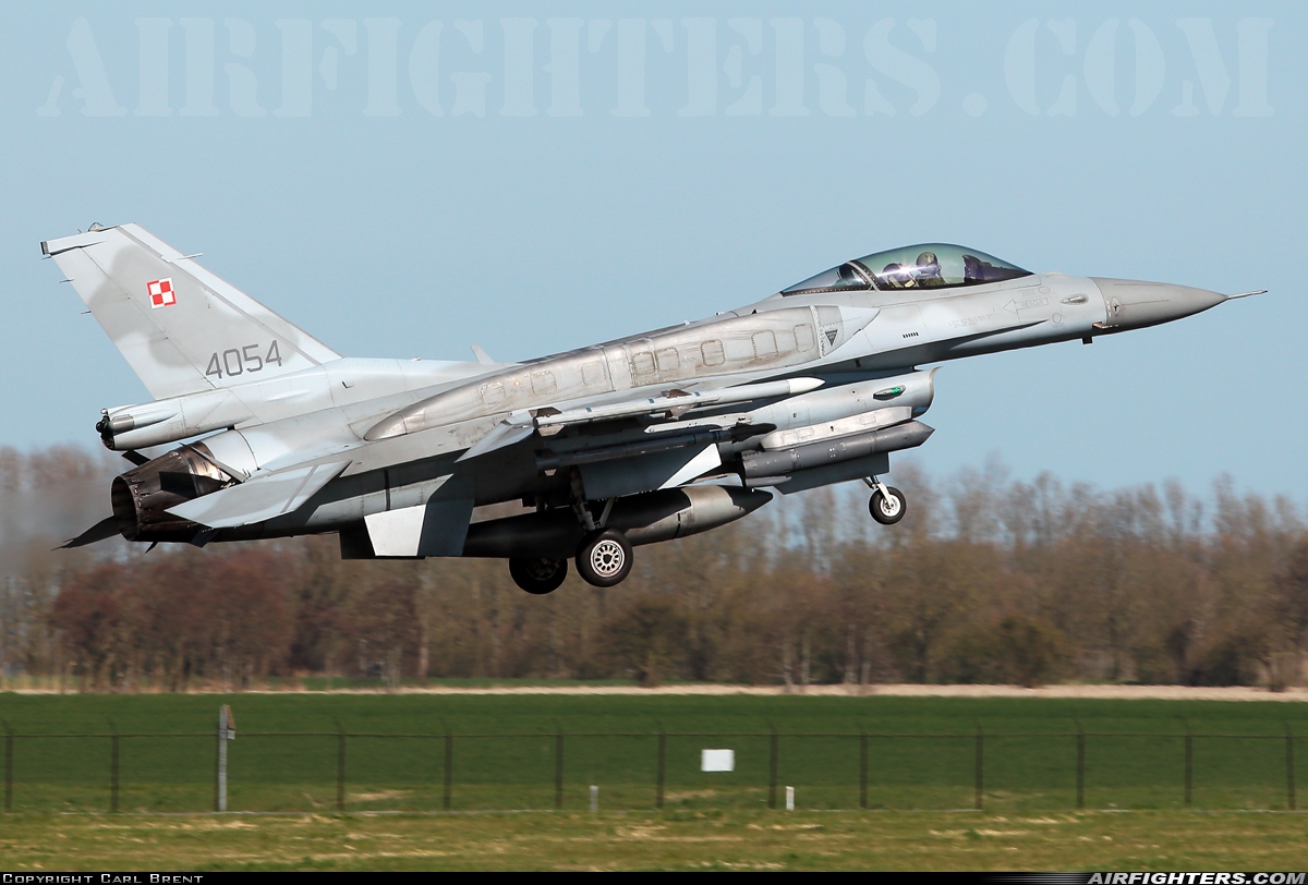 Poland - Air Force General Dynamics F-16C Fighting Falcon 4054 at Leeuwarden (LWR / EHLW), Netherlands
