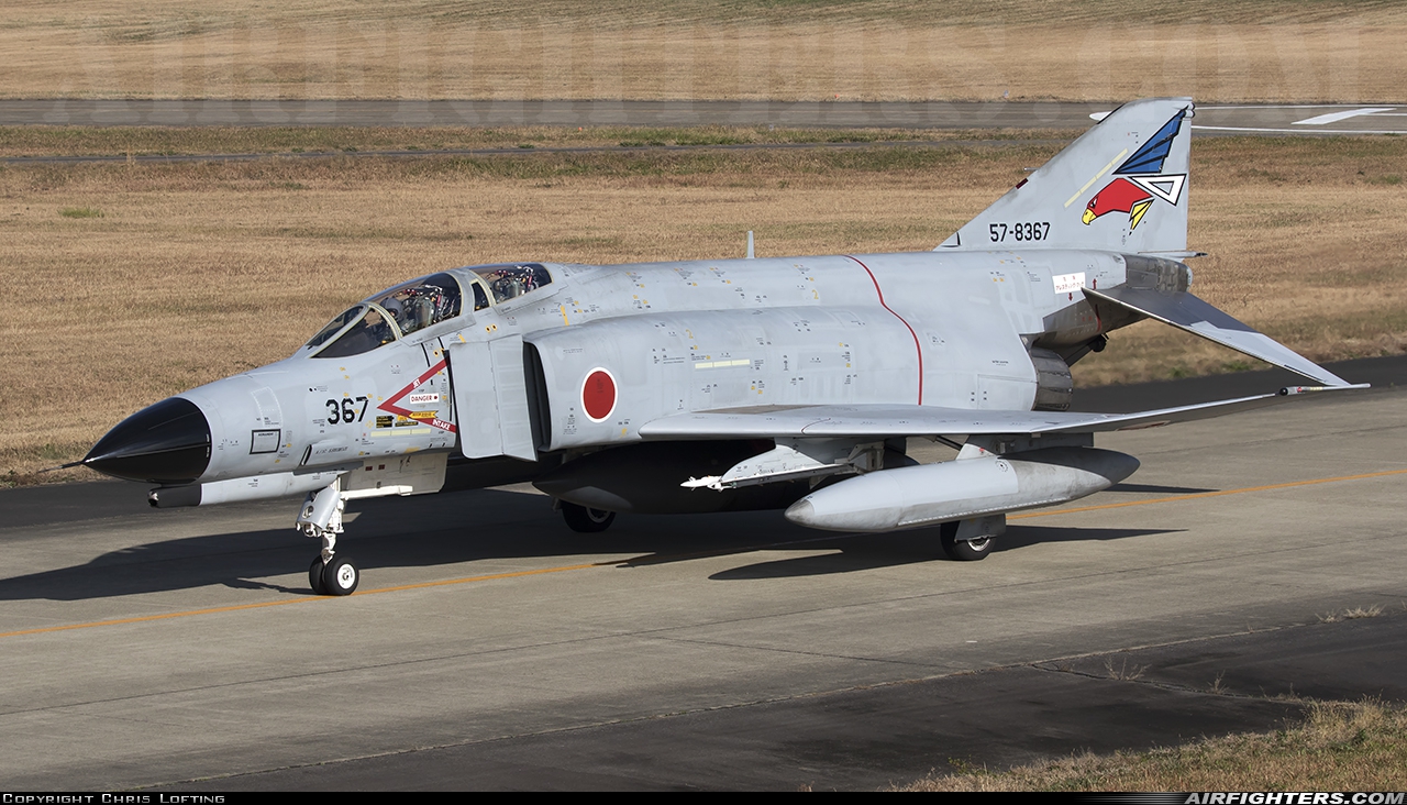 Japan - Air Force McDonnell Douglas F-4EJ-KAI Phantom II 57-8367 at Hyakuri (RJAH), Japan