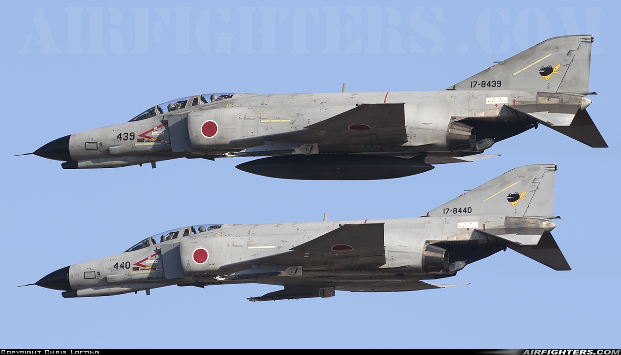 Japan - Air Force McDonnell Douglas F-4EJ-KAI Phantom II 17-8439 at Hyakuri (RJAH), Japan