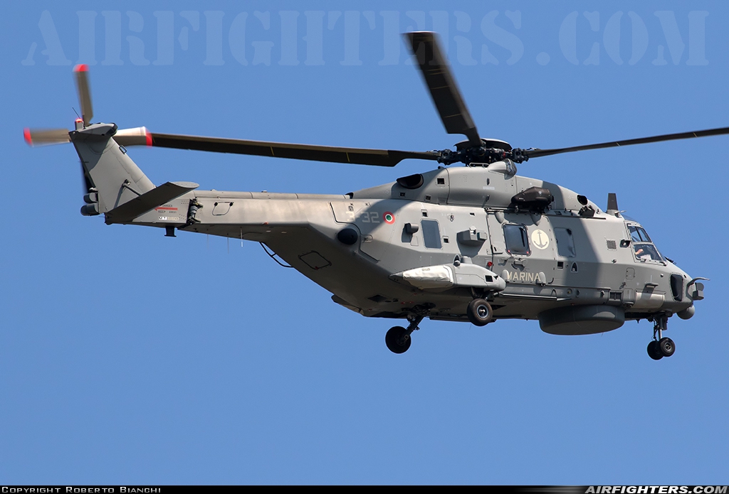 Italy - Navy NHI SH-90A (NH-90NFH) MM81607 at Verona - Villafranca (Valerio Catullo) (VRN / LIPX), Italy