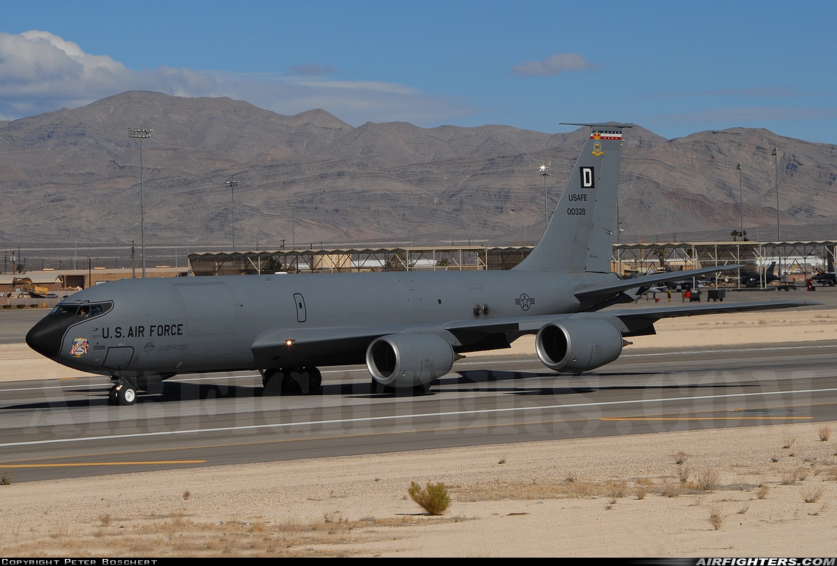 USA - Air Force Boeing KC-135R Stratotanker (717-100) 60-0328 at Las Vegas - Nellis AFB (LSV / KLSV), USA