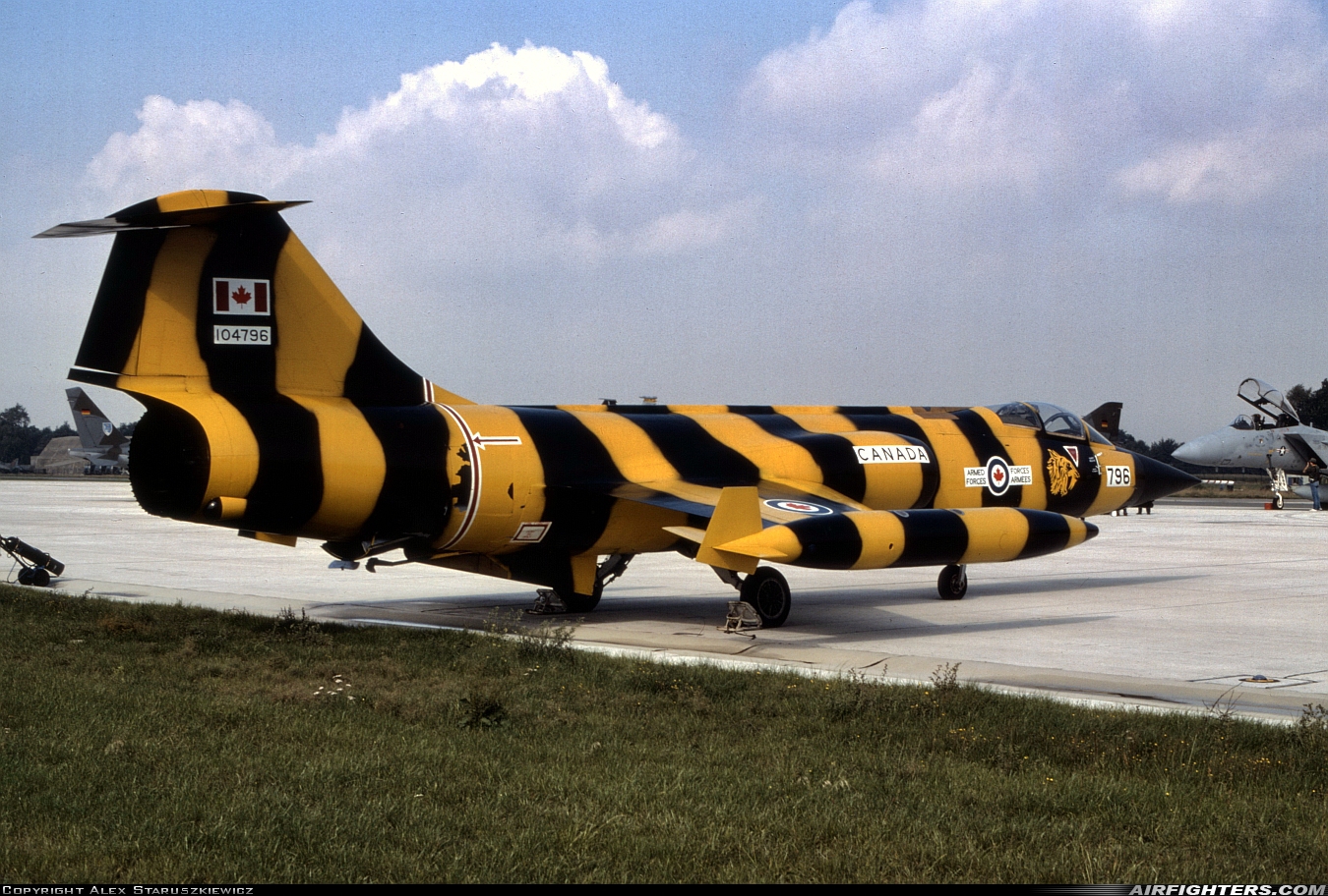 Canada - Air Force Canadair CF-104 Starfighter (CL-90) 104796 at Gutersloh (GUT / ETUO), Germany