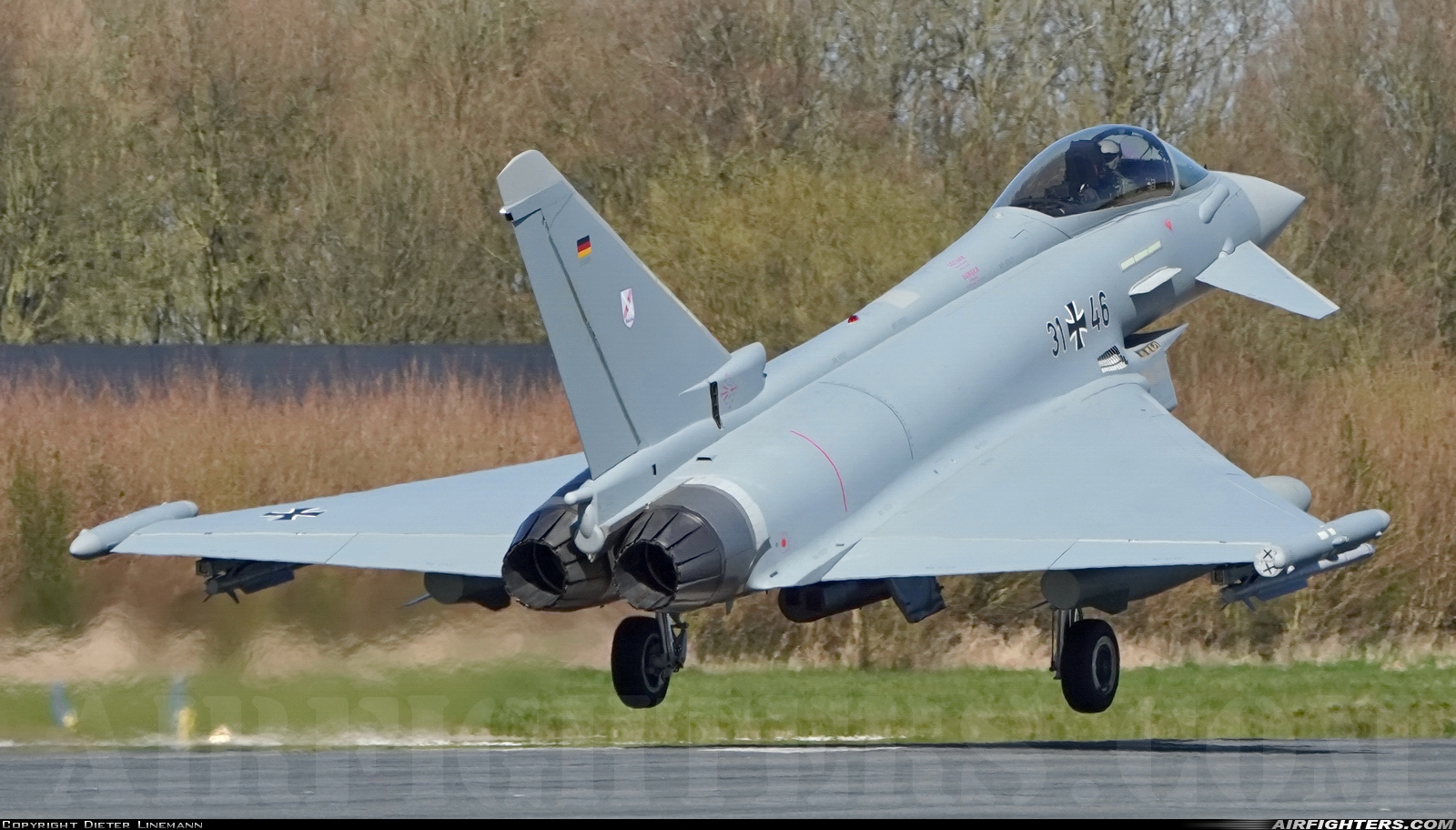 Germany - Air Force Eurofighter EF-2000 Typhoon S 31+46 at Leeuwarden (LWR / EHLW), Netherlands