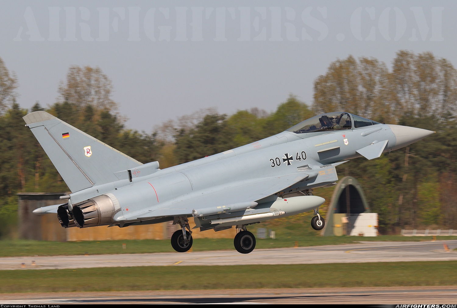 Germany - Air Force Eurofighter EF-2000 Typhoon S 30+40 at Wittmundhafen (Wittmund) (ETNT), Germany