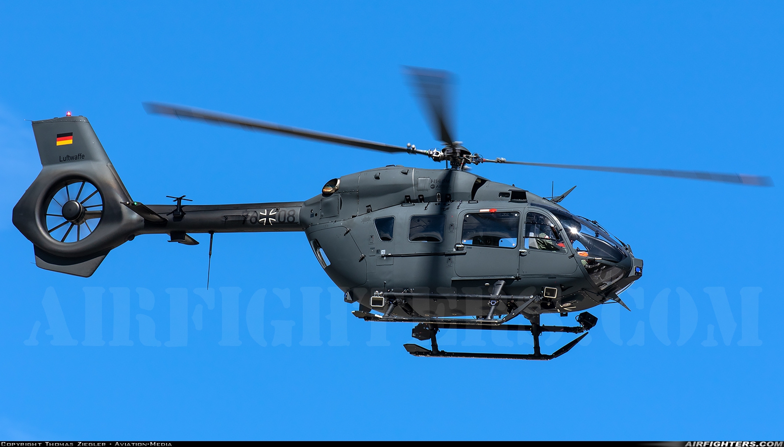 Germany - Air Force Eurocopter EC-645T2 76+08 at Ingolstadt - Manching (ETSI), Germany
