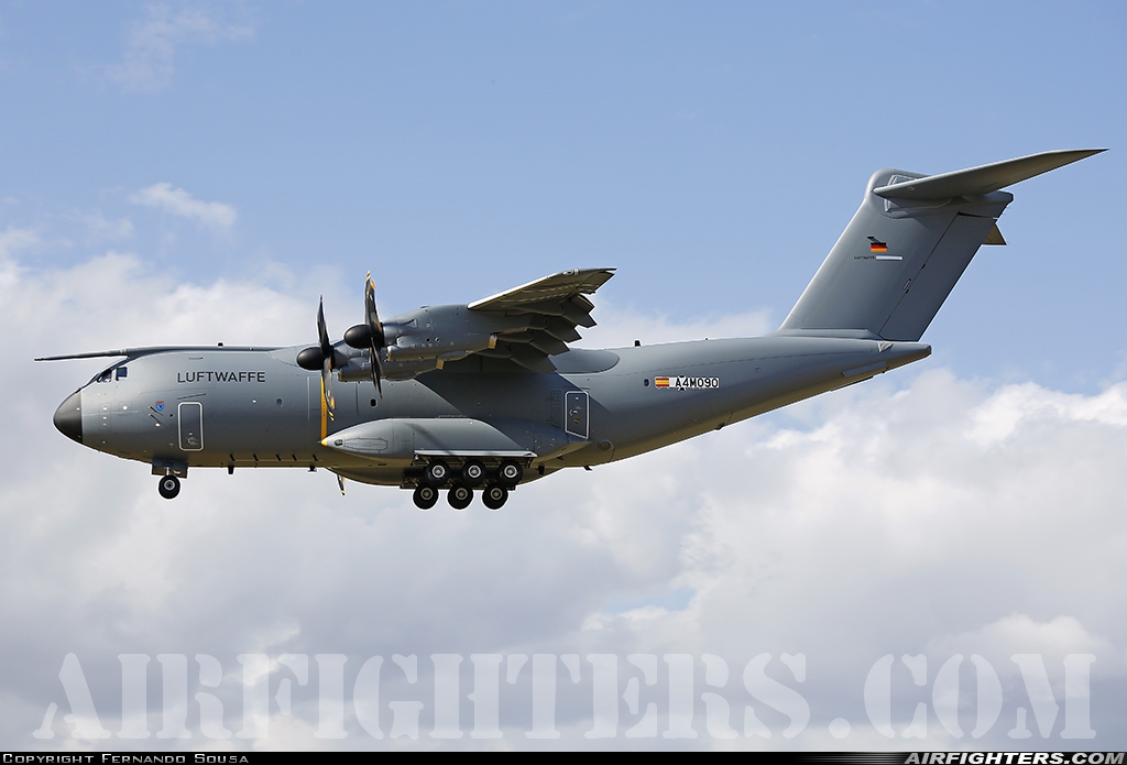 Germany - Air Force Airbus A400M-180 Atlas 54+29 at Seville (- San Pablo) (SVQ / LEZL), Spain