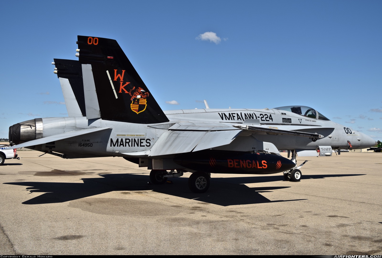 USA - Marines McDonnell Douglas F/A-18C Hornet 164950 at Boise - Air Terminal / Gowen Field (Municipal) (BOI / KBOI), USA