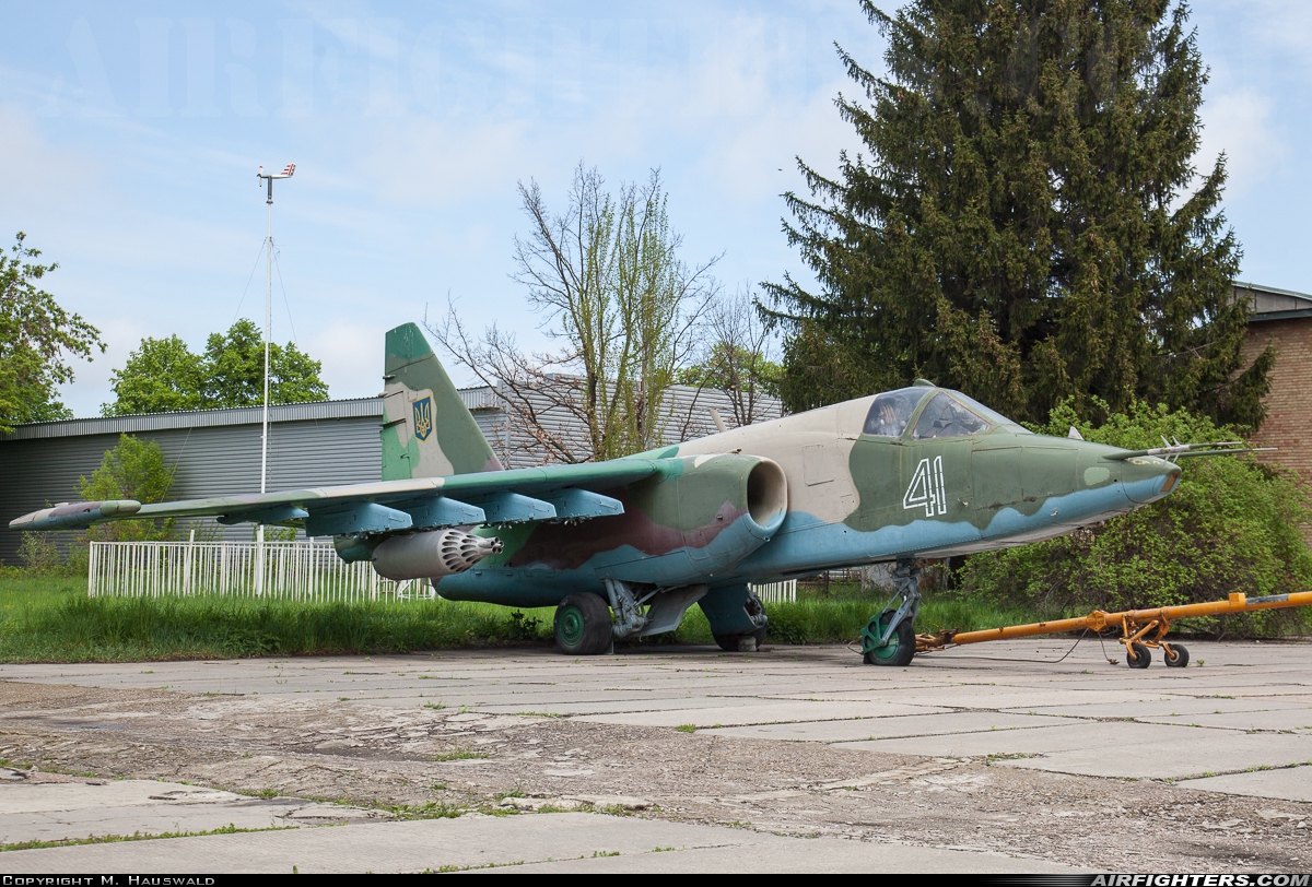 Ukraine - Air Force Sukhoi Su-25  at Kiev - Zhulyany (IEV / UKKK), Ukraine