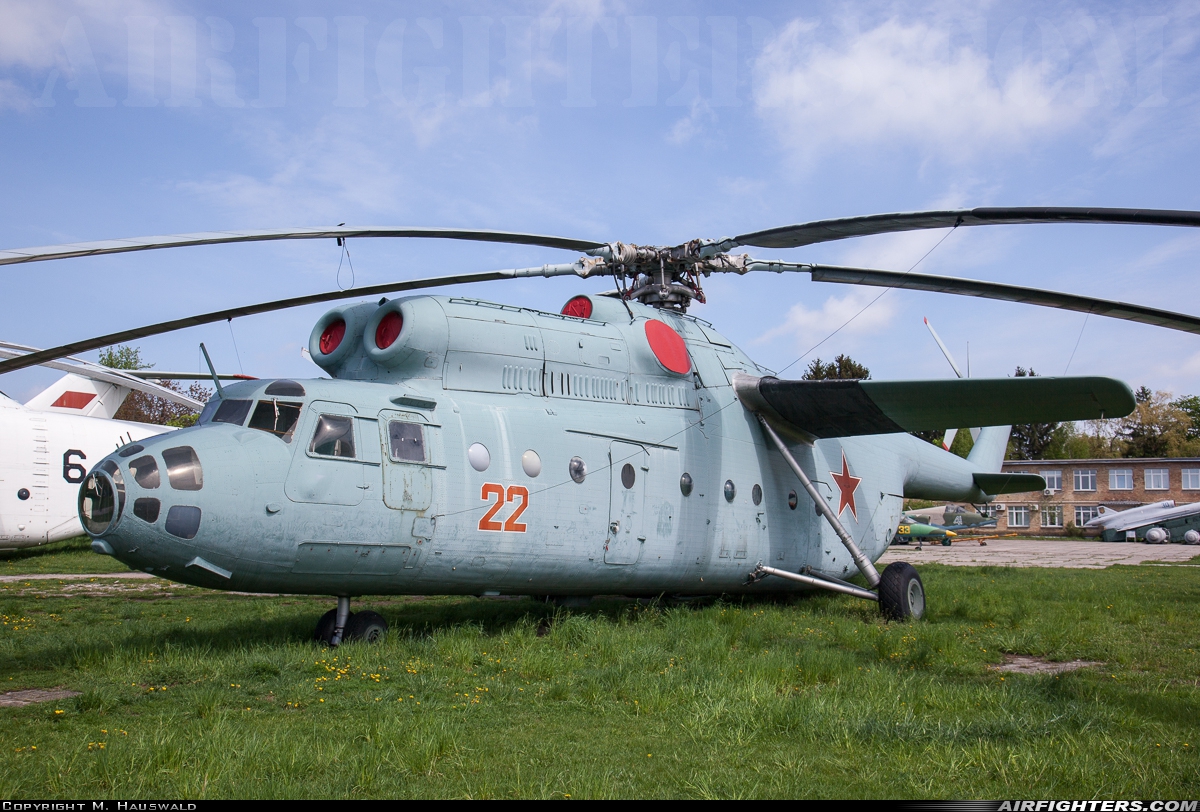 Ukraine - Air Force Mil Mi-6 Hook A 78 BLUE at Kiev - Zhulyany (IEV / UKKK), Ukraine