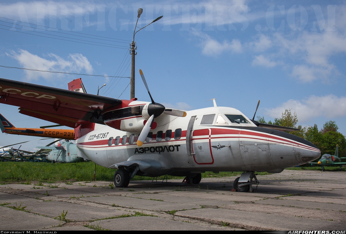 Russia - Air Force LET L-410UVP CCCP-67357 at Kiev - Zhulyany (IEV / UKKK), Ukraine