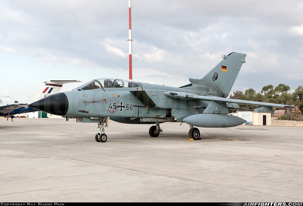 Germany - Air Force Panavia Tornado IDS 45+66 at Luqa - Malta International (MLA / LMML), Malta
