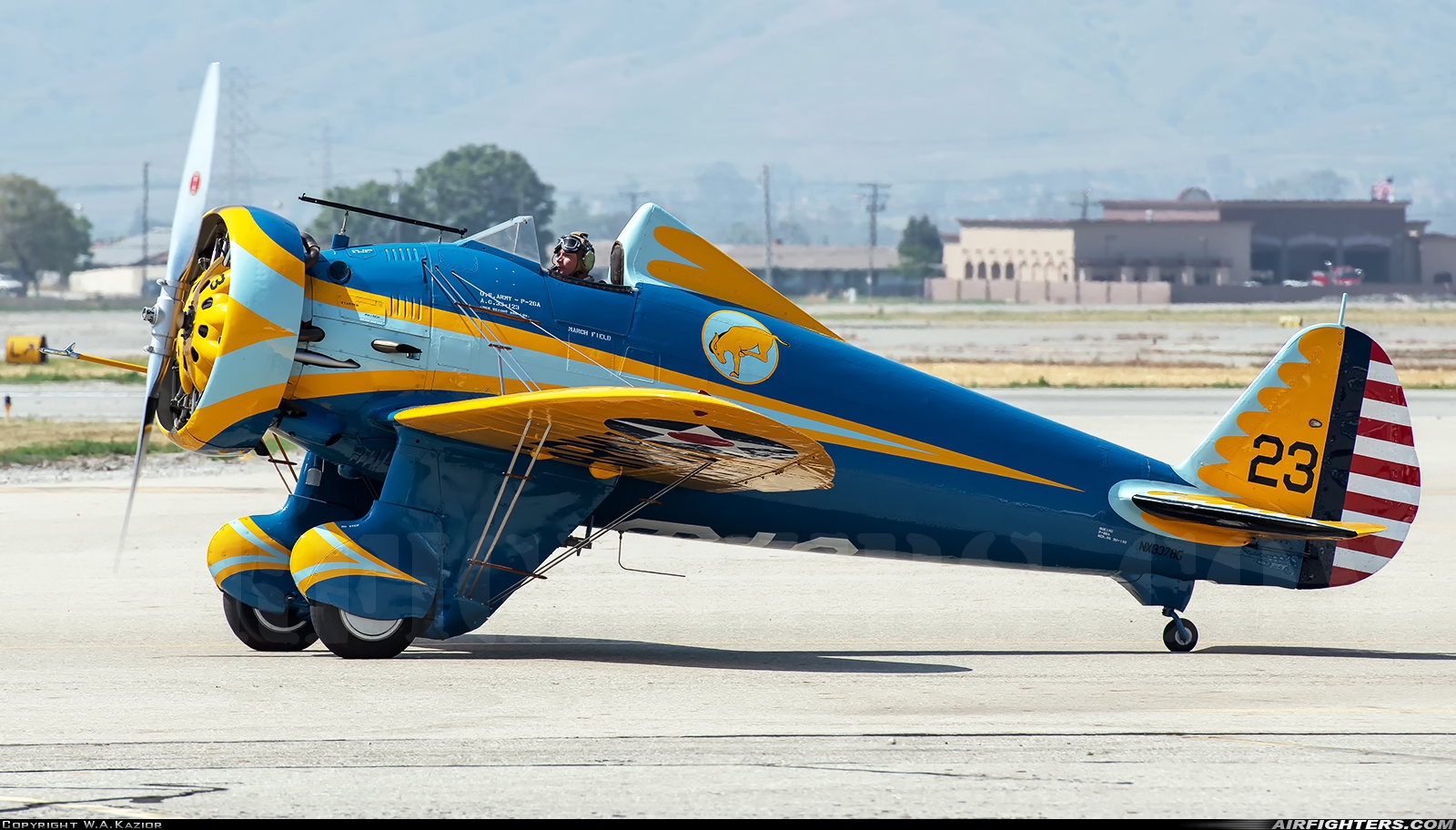 Private - Planes of Fame Air Museum Boeing P-26A Peashooter NX3378G at Chino (CNO), USA