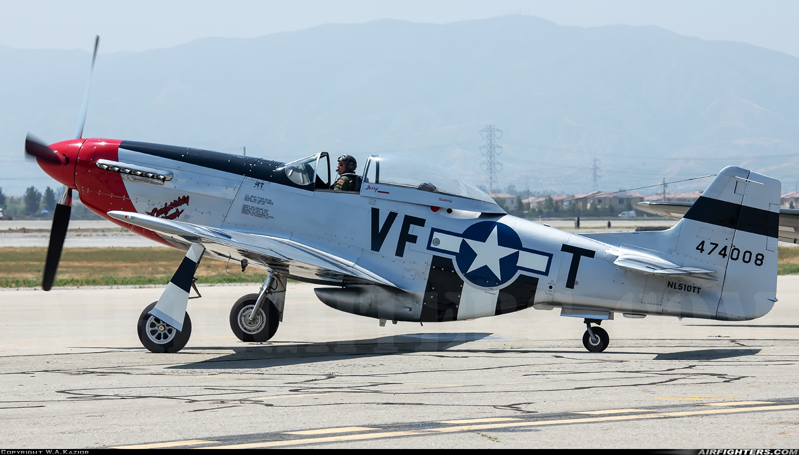 Private North American P-51D Mustang NL510TT at Chino (CNO), USA