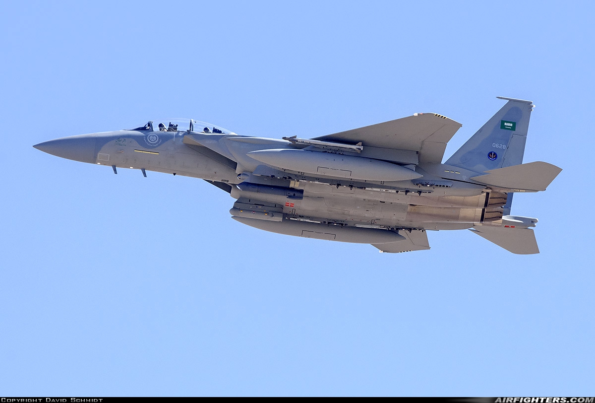 Saudi Arabia - Air Force McDonnell Douglas F-15S Strike Eagle 0628 at Las Vegas - Nellis AFB (LSV / KLSV), USA