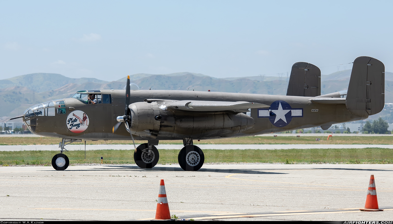 Private - Planes of Fame Air Museum North American B-25J Mitchell N3675G at Chino (CNO), USA